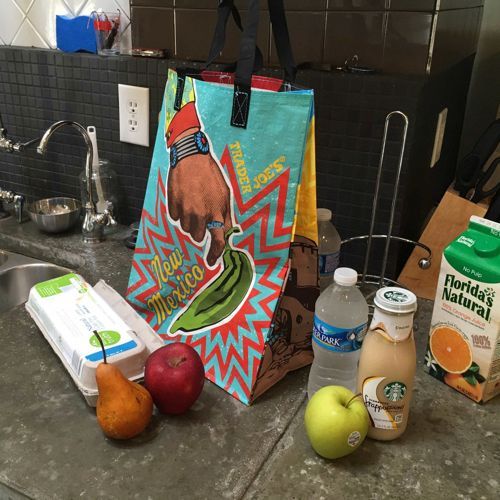 雨の日にも大活躍、エコバッグ